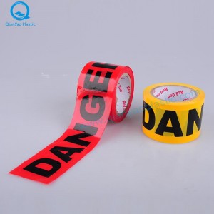 Red/Yellow/Blue DANGER Barricade Tape,Green DANGER Barrier Tape