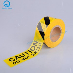 Yellow CAUTION ON DOT ENTER Barrier Tape, Yellow DANGER Tape