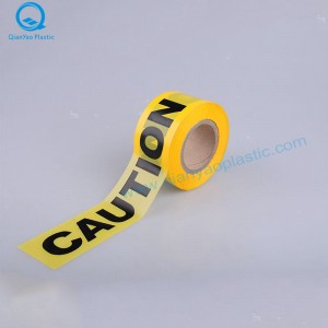 HDPE Red/White Warning Tape Factory; HDPE Yellow Caution Tape Factory; HDPE Red DANGER Tape Factory