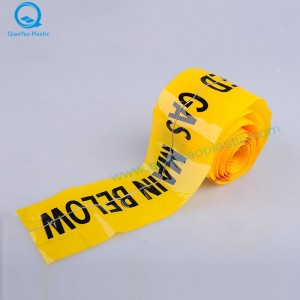 316 Stainless Steel Wire Detectale Warning Tape, Tracer Wire Underground CAUTON Barricade Tape