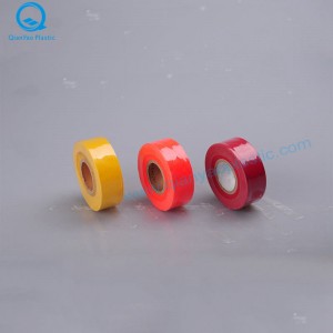 Fluorescence Plastic Solid Color Survey Flagging Tape China Factory